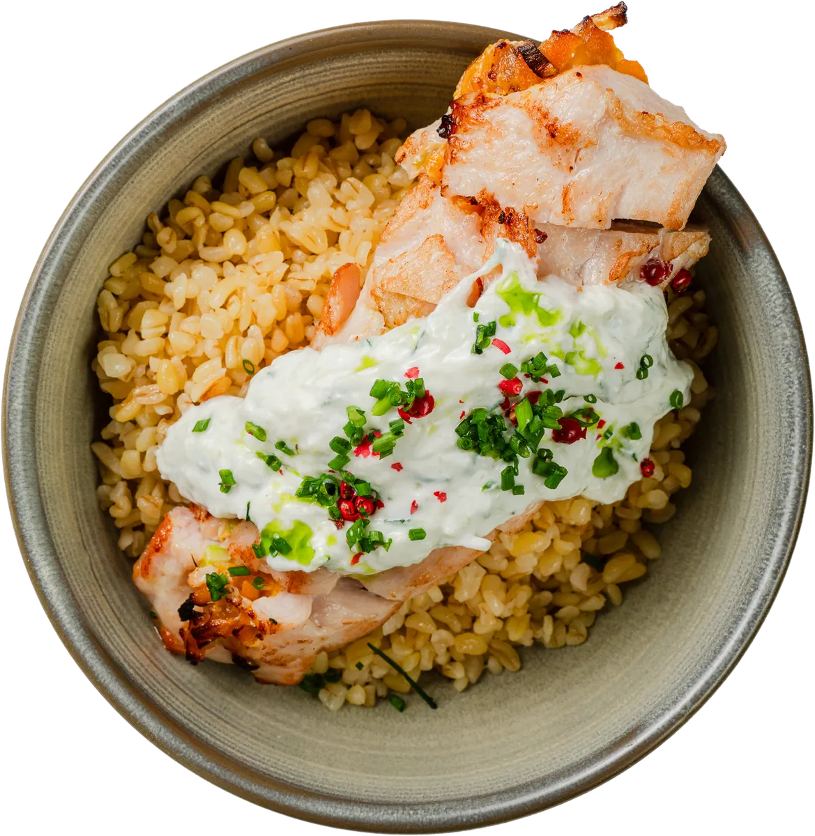 Куриные рулетики с булгуром